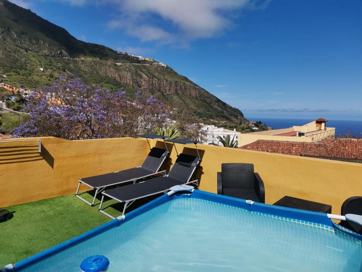 Canarian House With Views And Pool Los Realejos Exterior foto